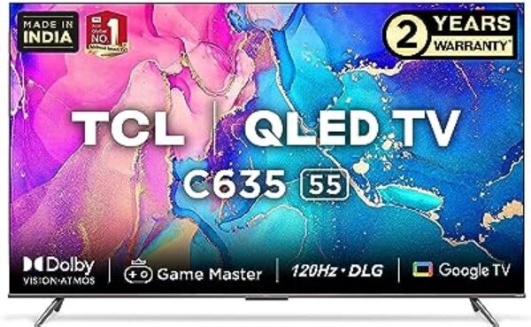 TCL 55C635 4K Smart QLED TV