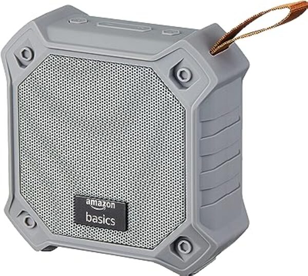 AmazonBasics Bluetooth Speaker Grey