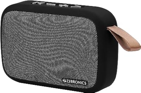 ZEBRONICS Zeb-Delight Bluetooth Speaker Gray