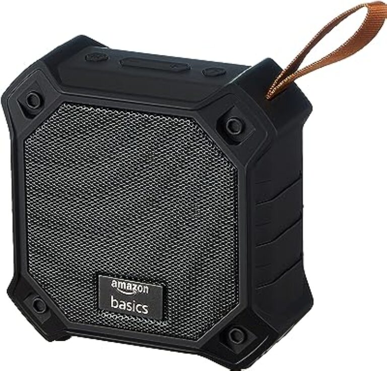 AmazonBasics Bluetooth Speaker Black