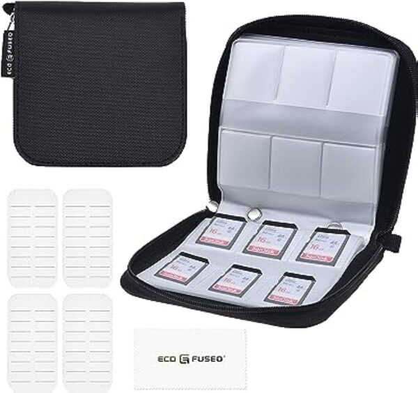 Eco-Fused Memory Card Case - 44 Slots