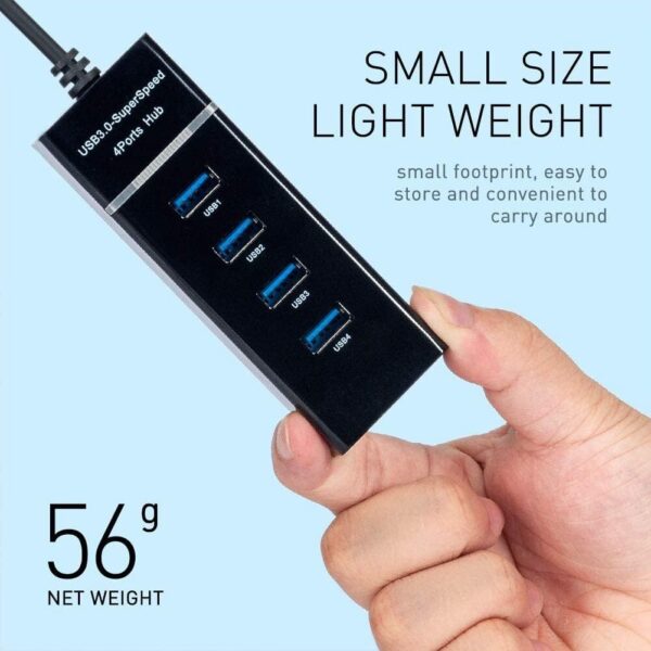 4-Port USB Hub with USB 3.0 Super Speed - Image 6